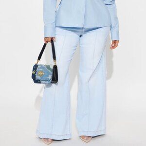 ⚓️👖NWT Wide Leg Pintuck Jeans Sz 13👖⚓️